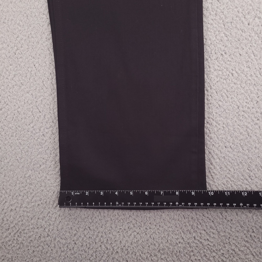 J CREW Factory Jeans Size 35P High Rise Flare Crop Black Stretch Denim NEW - Picture 14 of 16